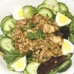 One Pot Mushroom Risotto with Heck Chicken Sausages