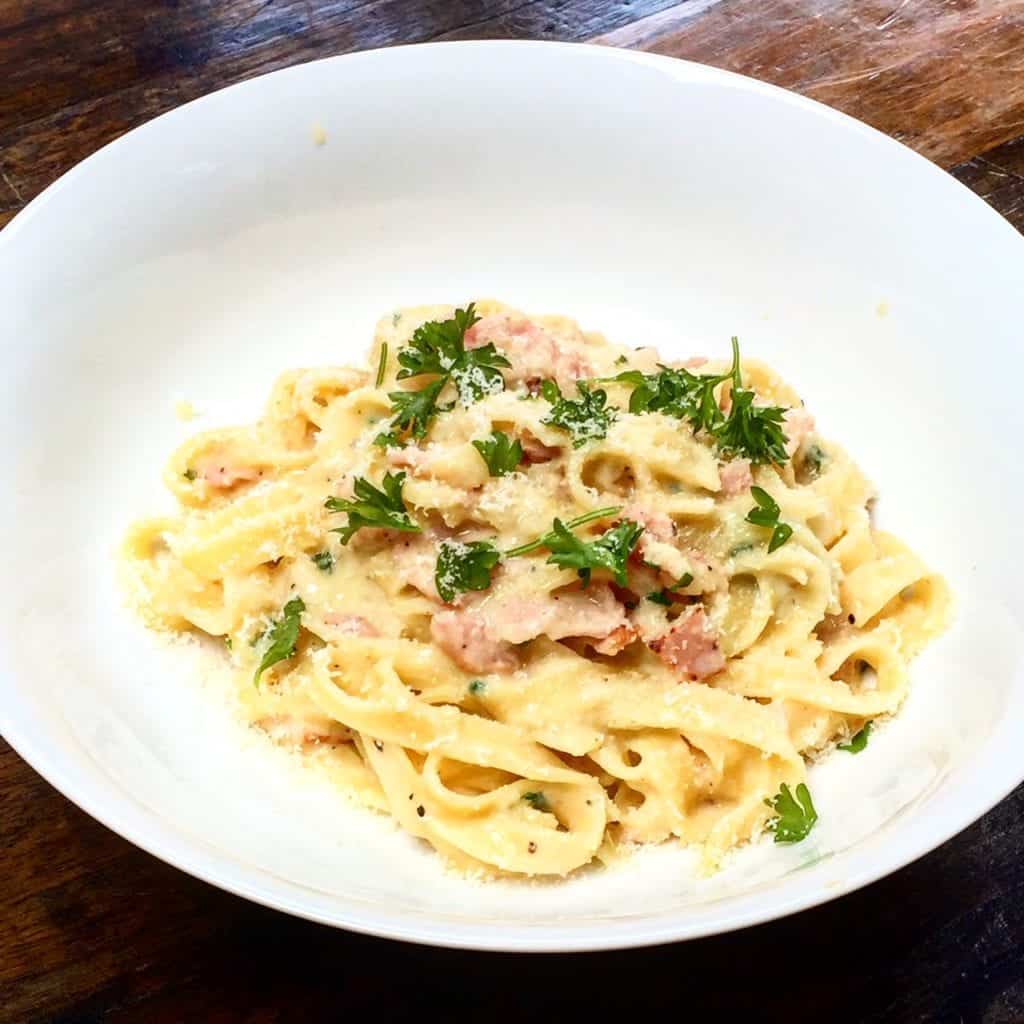 Syn Free Spaghetti Carbonara Slimming World