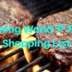 ‘P’ Foods Shopping List