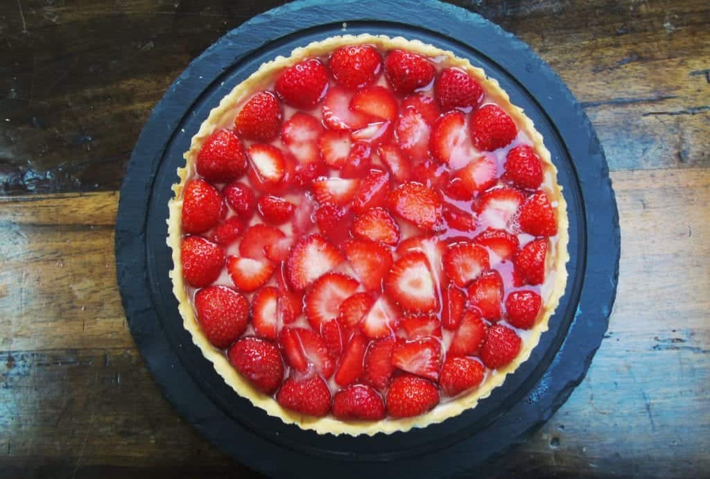 Slimming World Friendly Summer Strawberry Tart with Low Syn Homemade Pastry