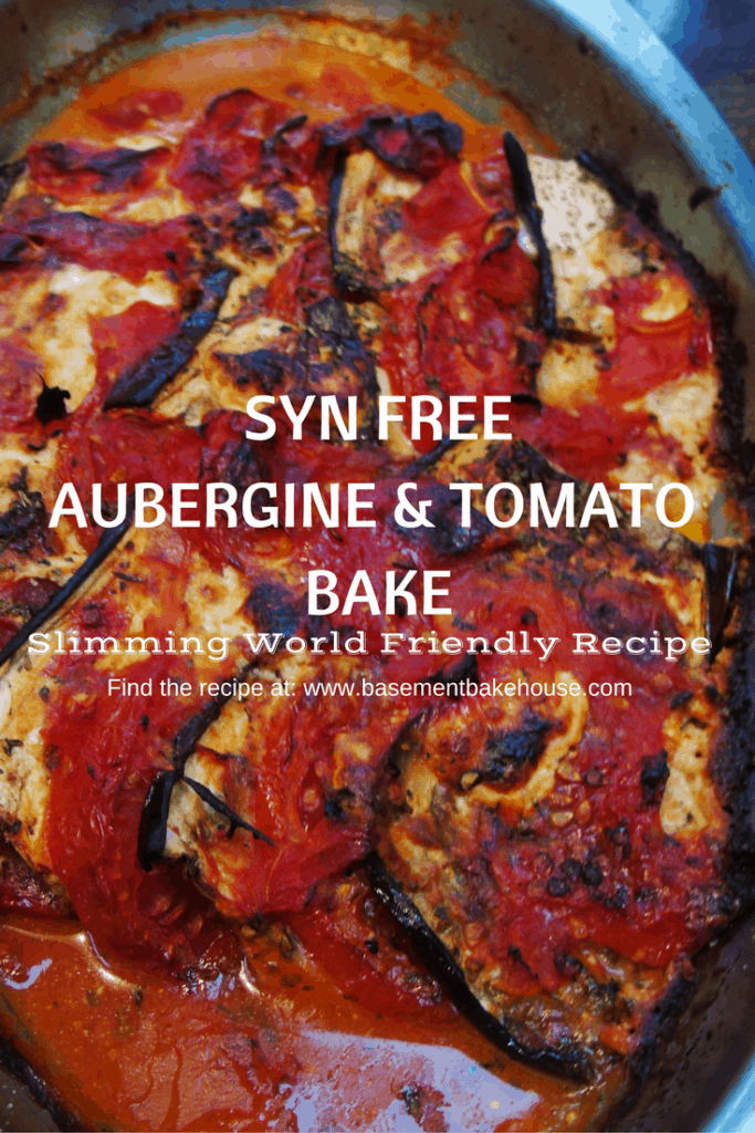 Syn Free Aubergine & Tomato Bake - Slimming World - Roasted Veg - Vegetables - Aubergine Recipe - Roasted Aubergine - Goats Cheese - Slimming World Veg - Speed Food - Healthy Recipe - Healthy Cooking - Eat Clean