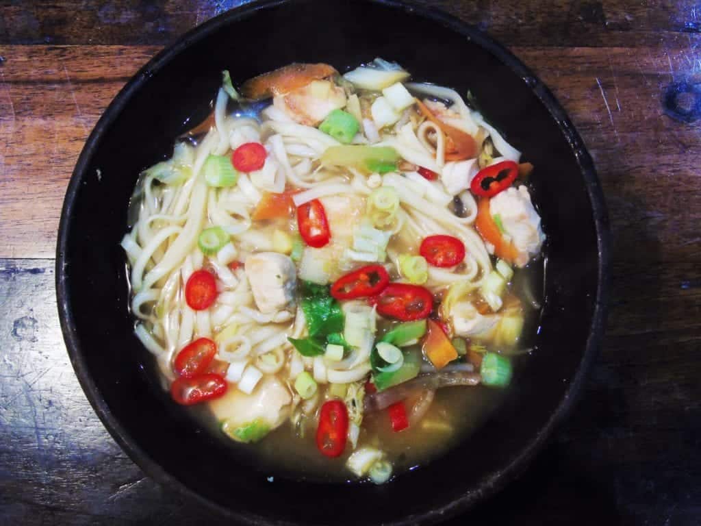 Cheats 30 Minute Syn Free Chicken Udon Soup