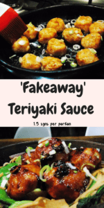 teriyaki fakeaway meatballs