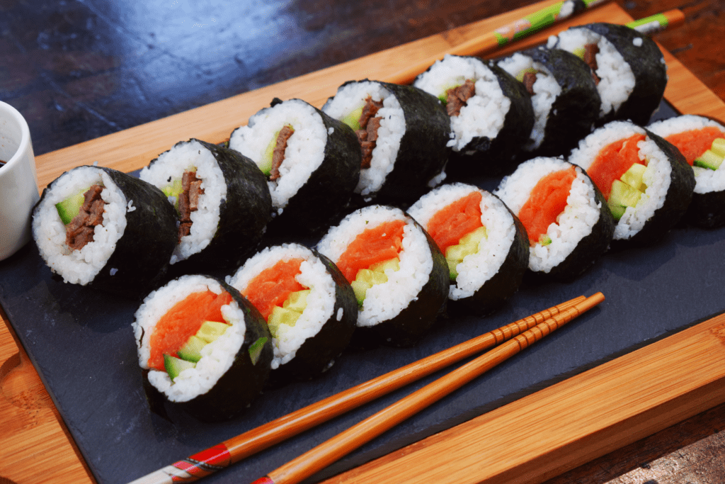 Seriously Simple Syn Free Sushi - Basement Bakehouse