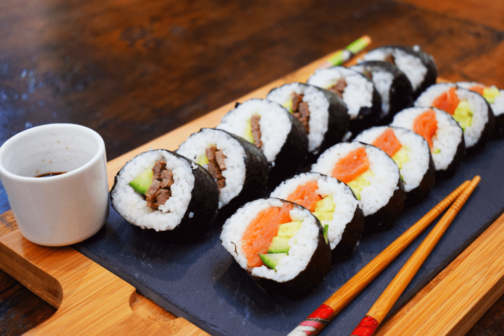 Seriously Simple Syn Free Sushi - Basement Bakehouse