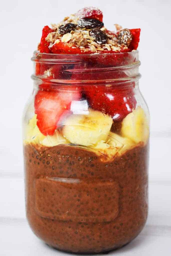 Chocolate and Chia Seed Pudding - Slimming World - Healthy Extra B 