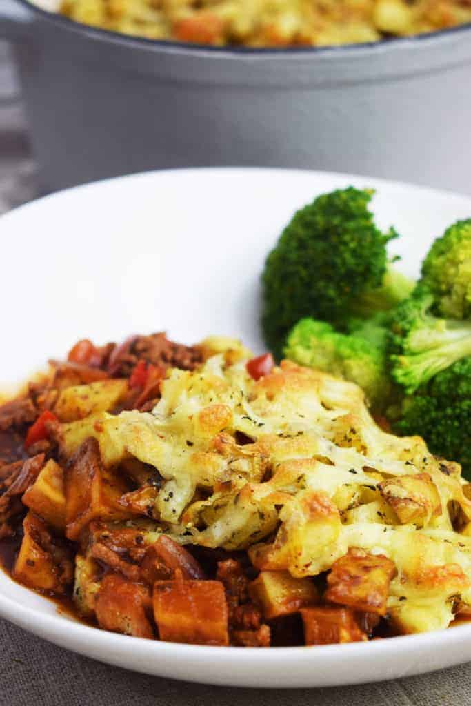 Healthy - Roast Potato - Bolognese Bake - Slimming World - Syn Free - Recipe