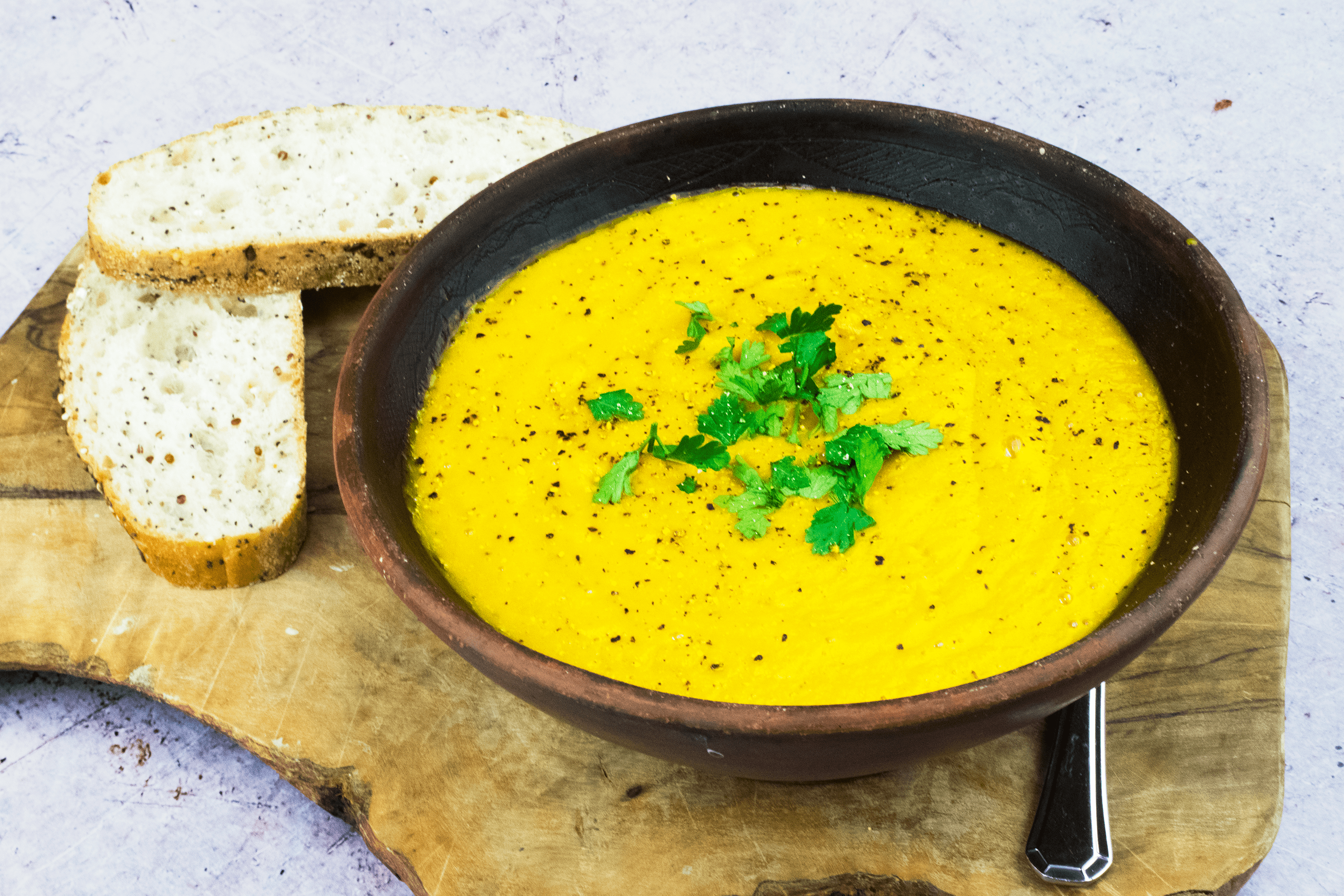 Roasted - Carrot and Coriander Soup - Healthy - Slimming World - Syn Free