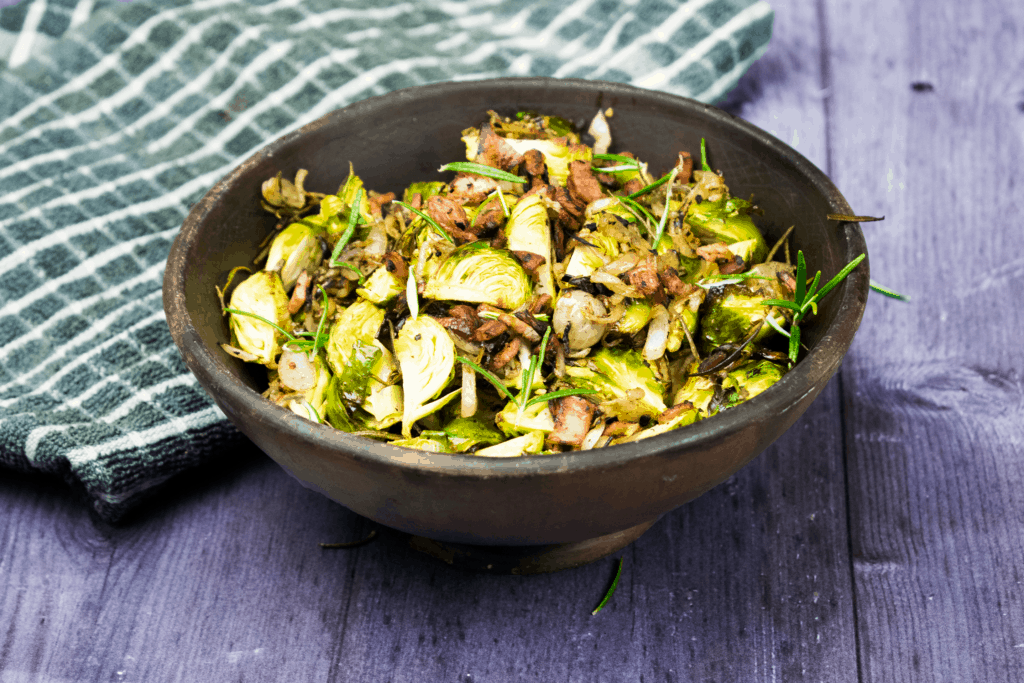 Roasted - Garlic & Rosemary - Brussels Sprouts