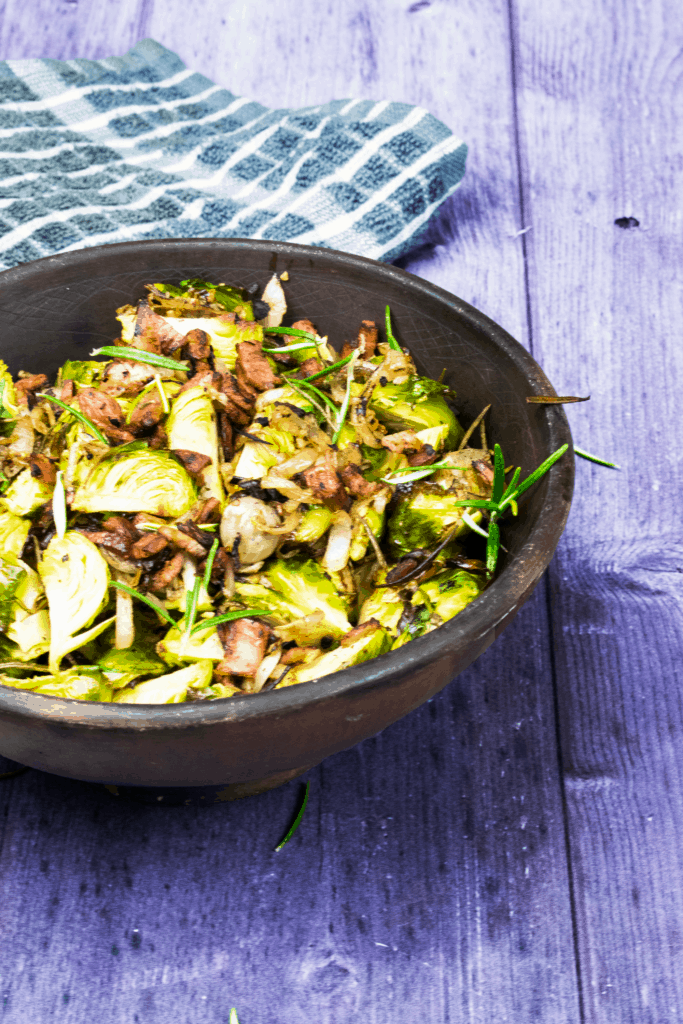 Roasted - Garlic & Rosemary - Brussels Sprouts