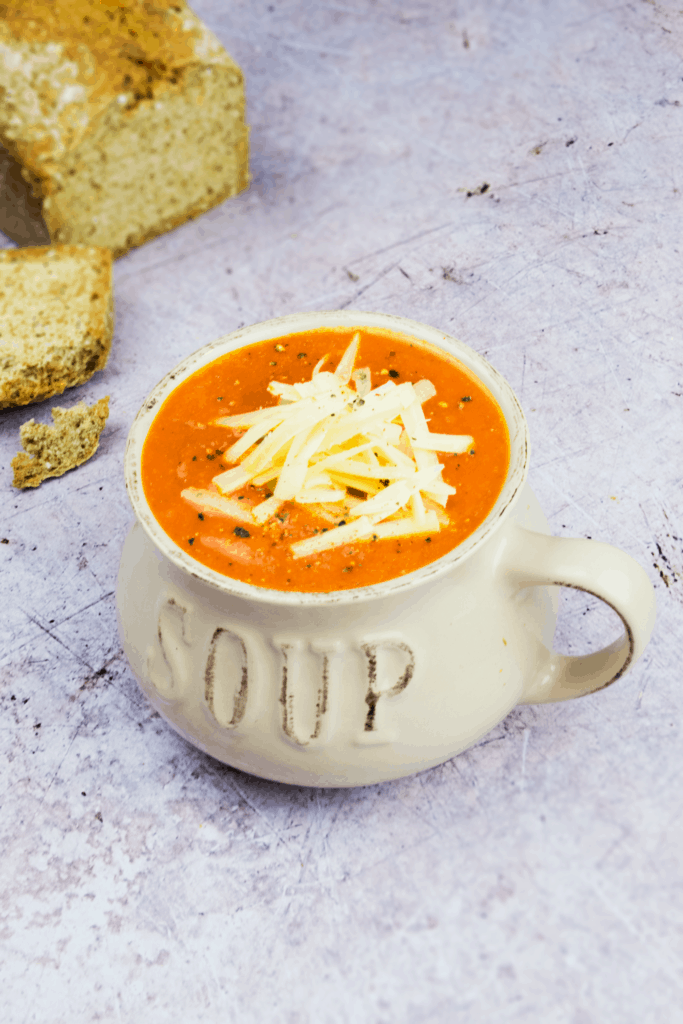 Slow Roasted Red Pepper and Tomato Soup