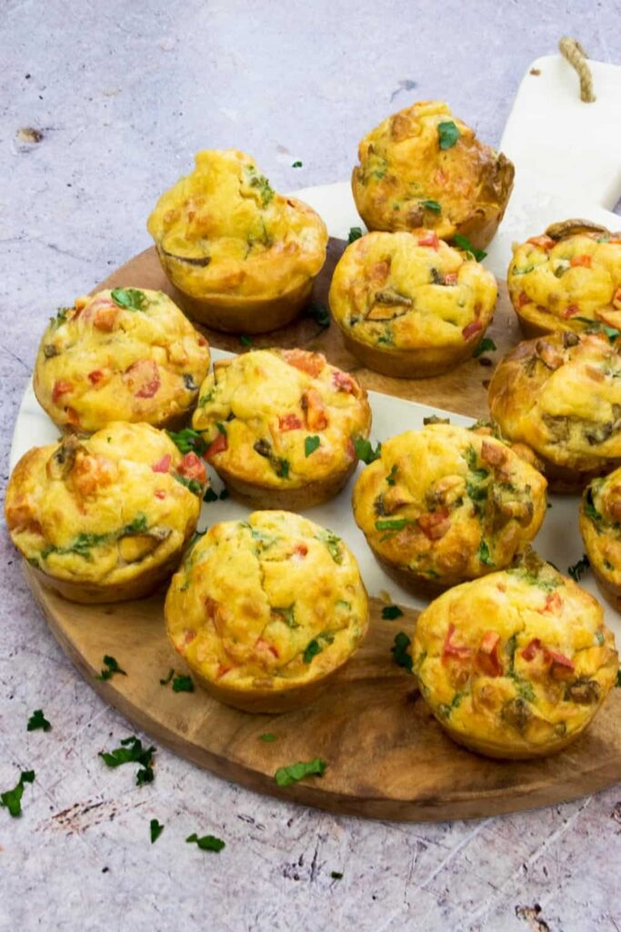 savoury picnic muffins - slimming world - healthy 