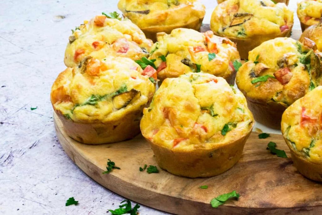 savoury picnic muffins - slimming world - healthy 