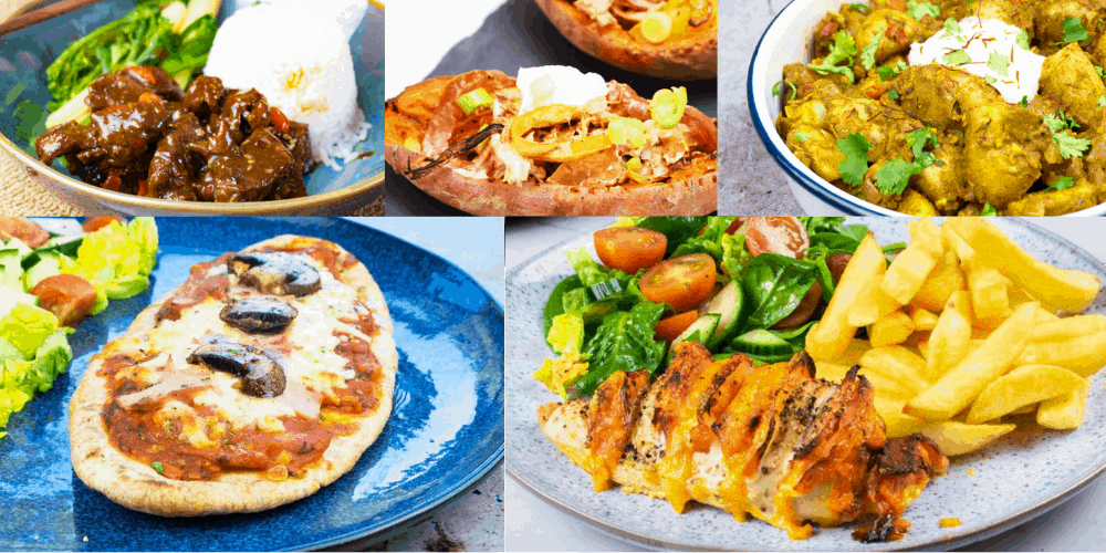Slimming World Meal Plan Featured Image Collage